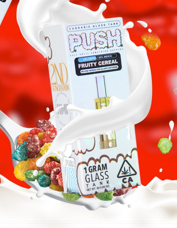 Fruity Cereal push tank