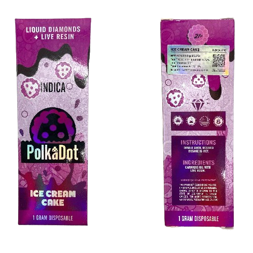 buy polkadot ice cream cake disposable