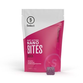SELECT Nano Bites Pomegranate 10pk Gummies 100mg