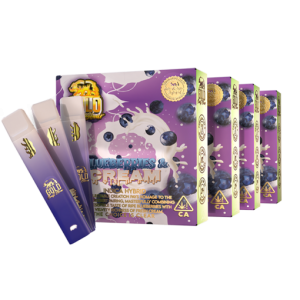 Gold Coast Clear BLUEBERRIES N- CREAM 2G Live Resin Disposable