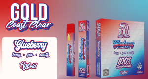 Gold Coast Clear Glueberry 2G Live Diamonds Disposable