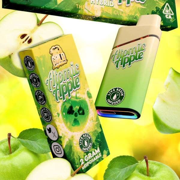 Gold Coast Clear Atomic Apple