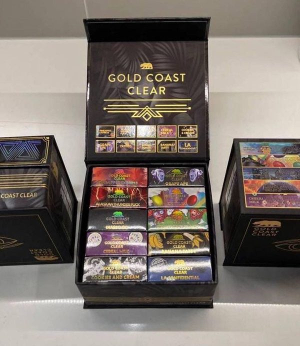 Gold Coast Clear Master BOX Gold Coast Clear Master BOX | 100 COUNT