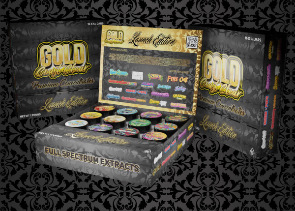 Gold Coast Clear Premium Concentrates Launch Edition Full Spectrum Extracts Box Of 16 Gold Coast Clear Premium Concentrates Launch Edition Full Spectrum Extracts Box Of 16
