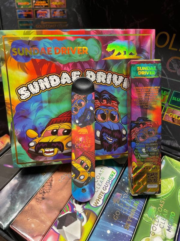 Gold Coast Clear Sundae Driver [ 10 Count ]