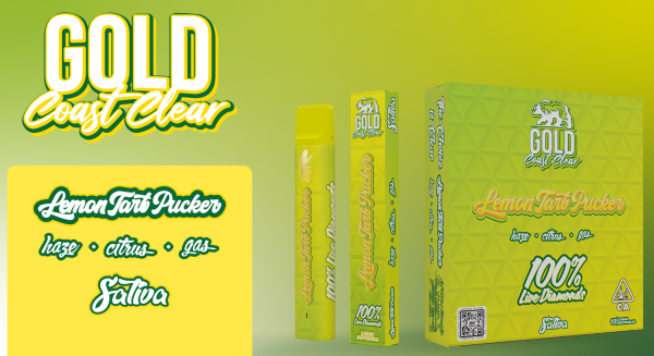 Lemon Tart Pucker 2G Live Diamonds Disposable Gold Coast Clear Lemon Tart Pucker 2G Live Diamonds Disposable