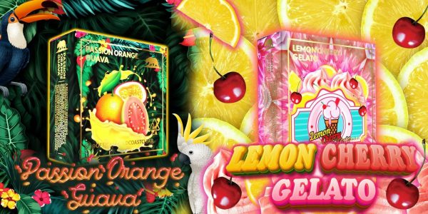 Passion Orange Guava / Lemon Cherry Gelato Summer Edition Gold Coast Clear Passion Orange Guava / Lemon Cherry Gelato Summer Edition
