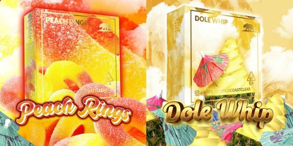 Peach Rings / Dole Whip Summer Editon Gold Coast Clear Peach Rings / Dole Whip Summer Editon