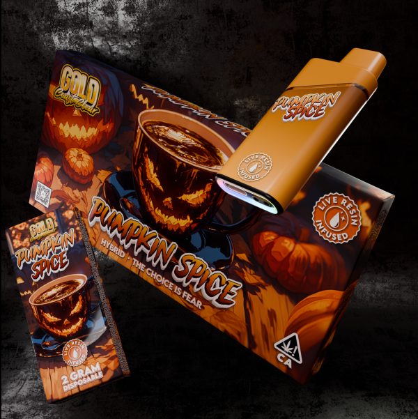 Pumpkin Spice Gold Coast Clear Pumpkin Spice